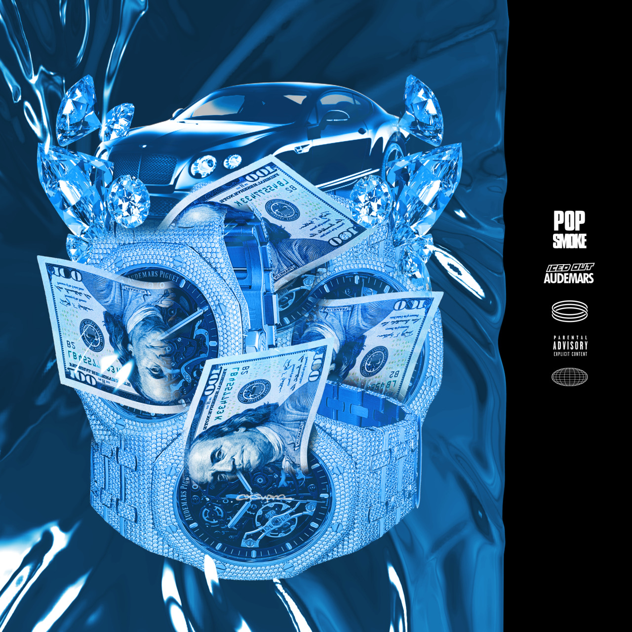 Pop Smoke, Iced Out Audemars
