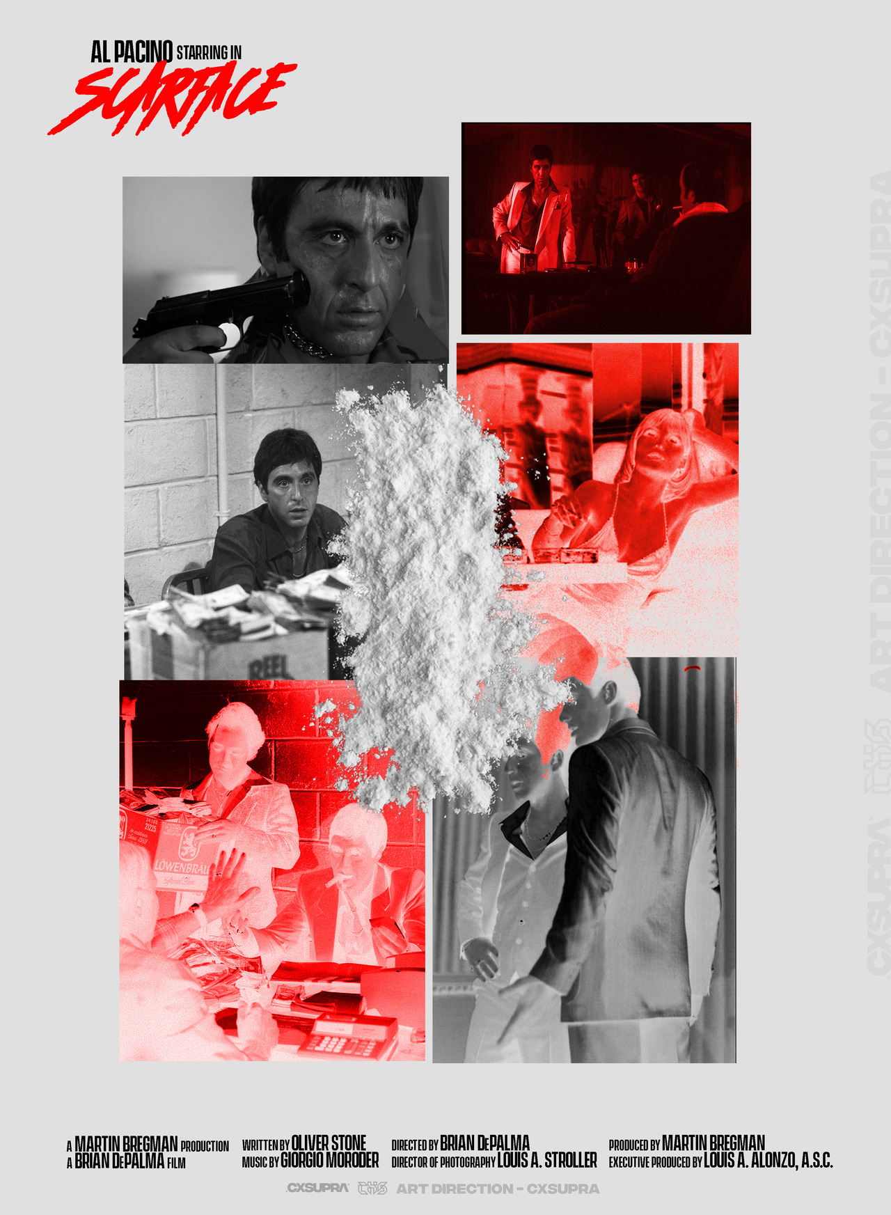 Scarface fan poster, alternate